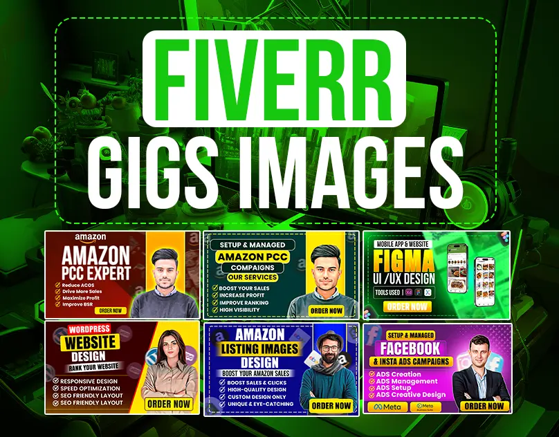 Fiverr Marketplace Seller Graphics by Hammad Ahmed
